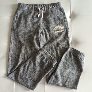 ROOTS KIDS Classic Salt and pepper sweatpants size 12